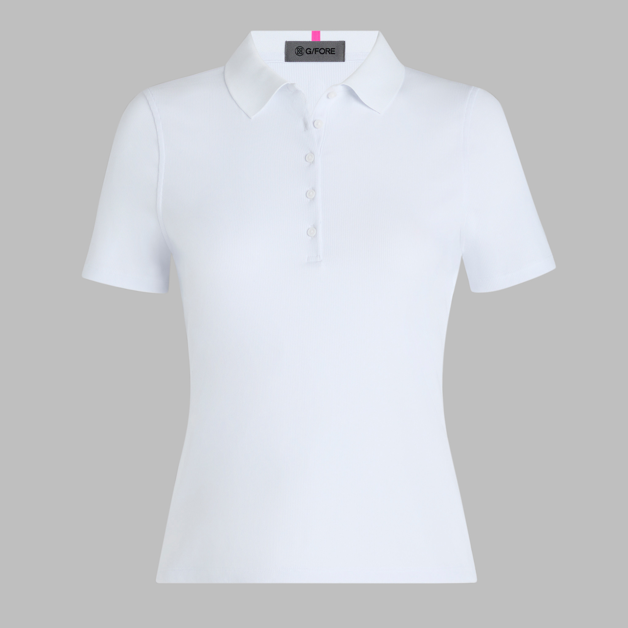RIBBED TECH NYLON POLO | WOMEN'S POLO SHIRTS | G/FORE | G/FORE | GFORE.com