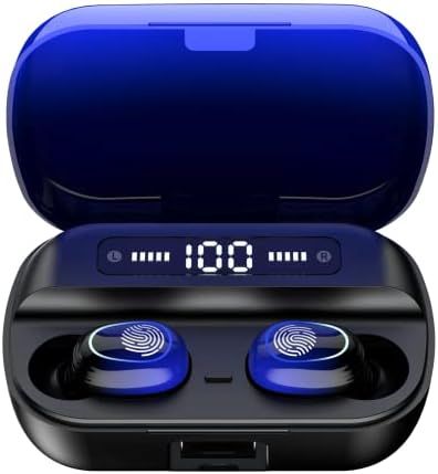 Bluetooth Headphones True Wireless Earbuds Touch Control with LED Charging Case IPX7 Waterproof S... | Amazon (US)