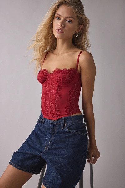 Out From Under Modern Love Corset | Urban Outfitters (US and RoW)