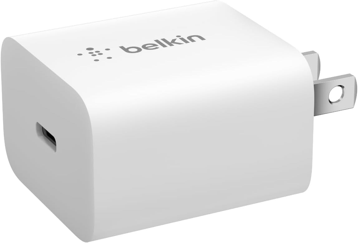 Belkin 20W Wall Charger, USB-C Charger Block, Fast Charging Block for iPhone 16, 16 Plus, 16 Pro,... | Amazon (US)