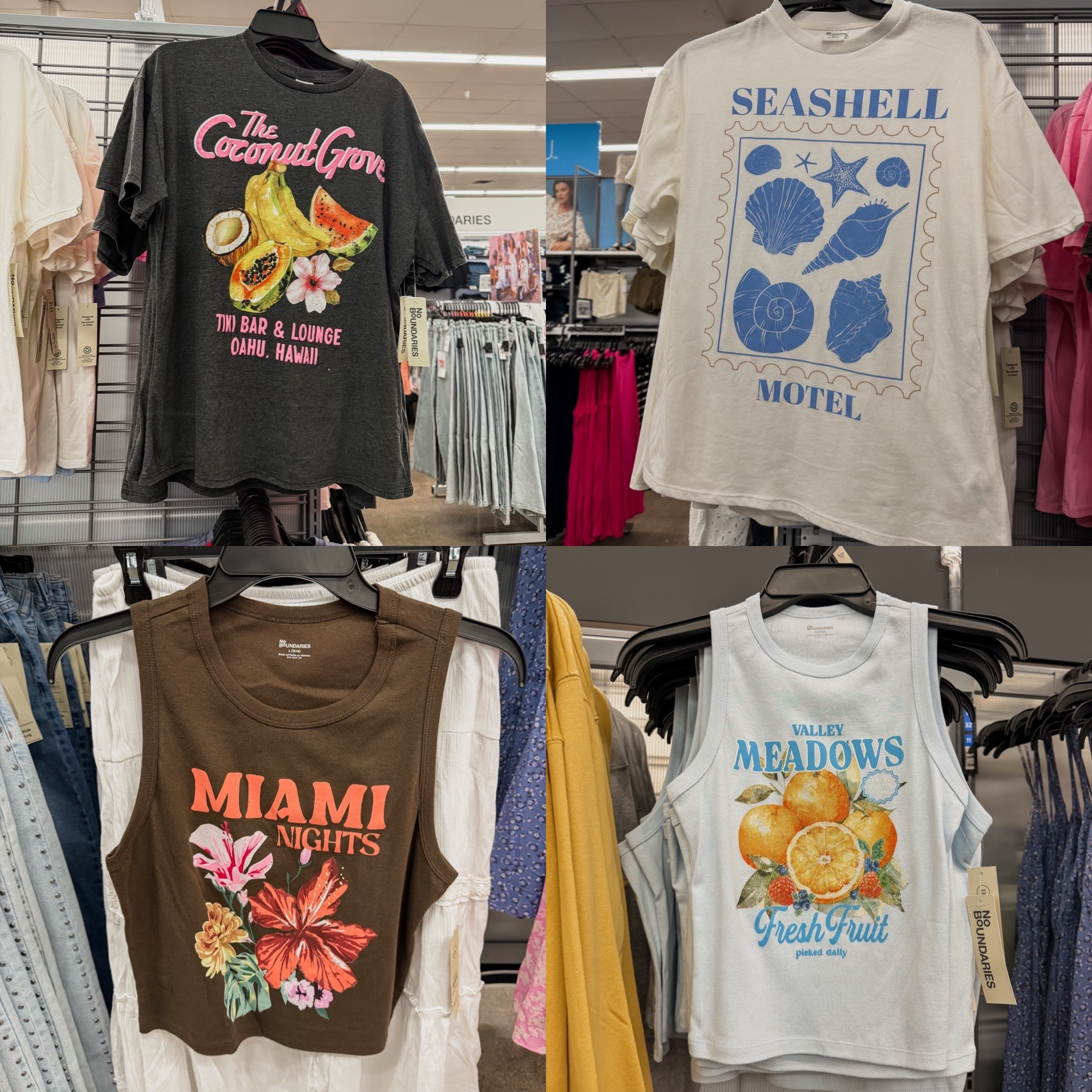 Graphic tees and tanks from Walmart. 

#LTKSeasonal