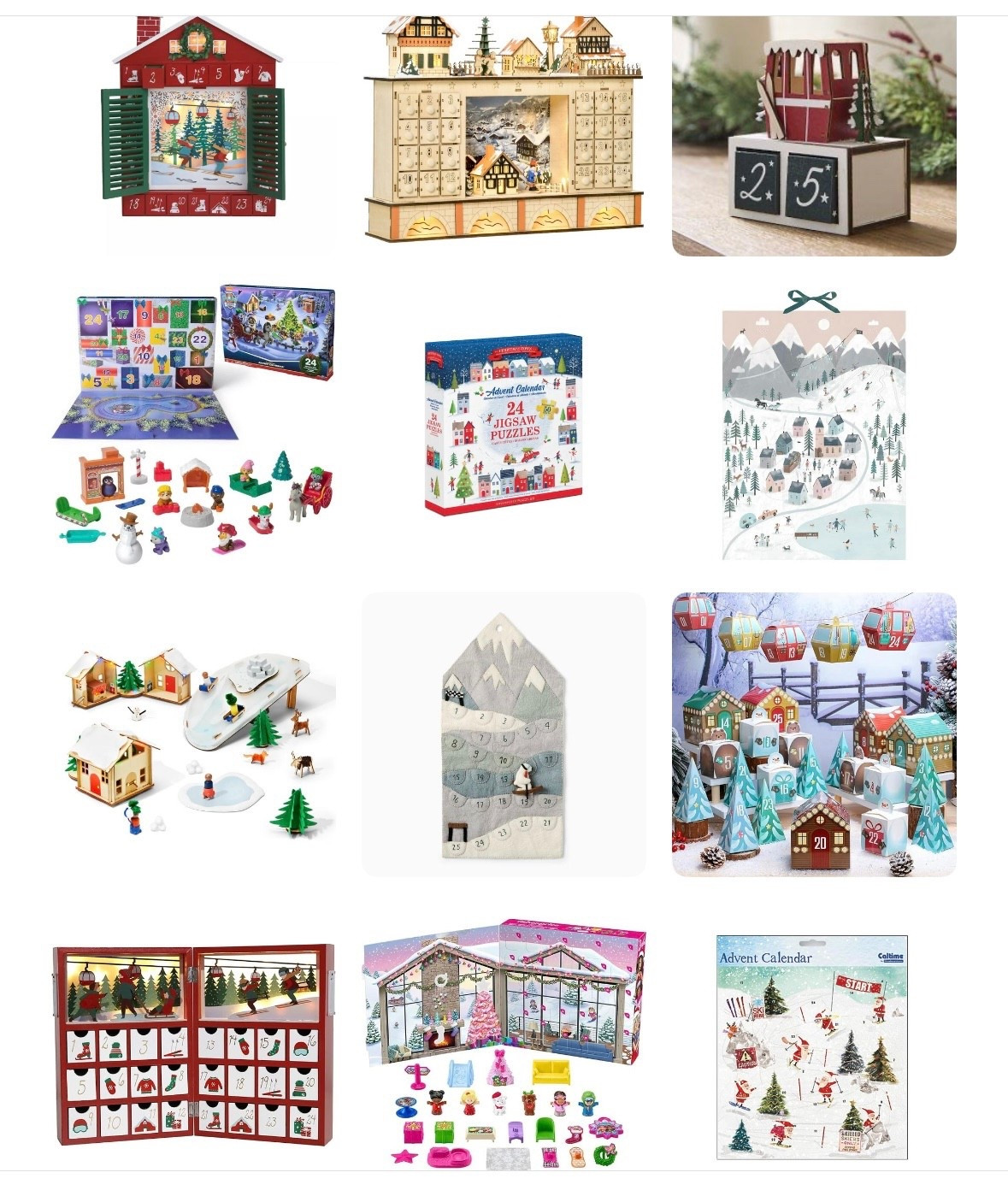 The holidays and ski season go hand in hand. One of our favorite family traditions this time of year is the Christmas countdown 📆 calendar. I grew up Catholic, so we called them Advent calendars—but these days, it’s more about building excitement around winter and all things Christmas.🎄 

We’ve rounded up a fun selection of ski and snowboard-themed countdown calendars that bring a little mountain magic to each day. 🏔️ 
Happy holidays and happy skiing!