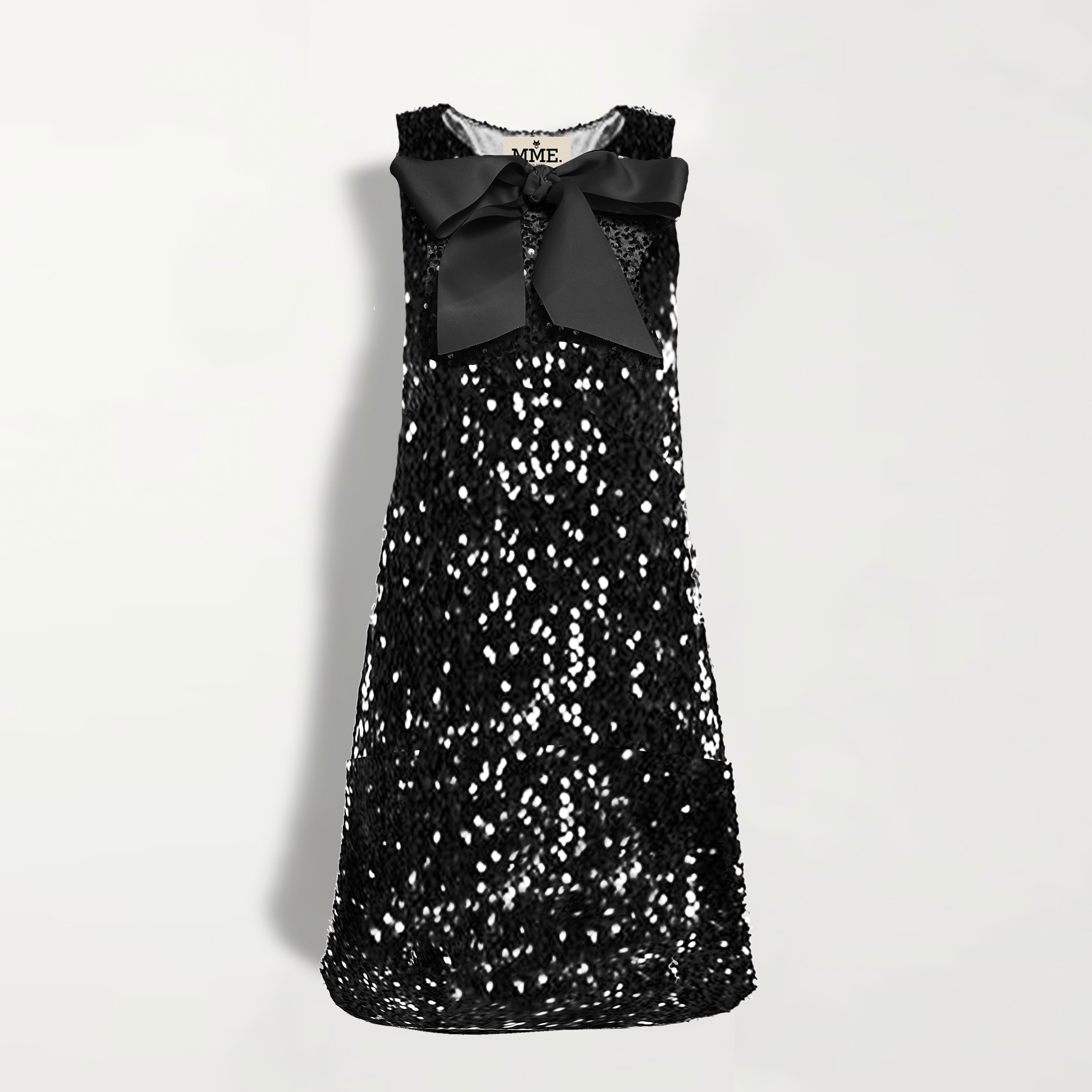 MME. "SEQUIN" SOCIAL Dress - NOIR | MME.MINK