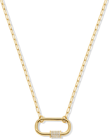 Melrose Carabiner Necklace | Nordstrom