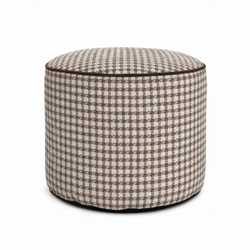 Furley Caramel Tall Pouf | Wayfair North America