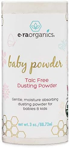 Amazon.com: Baby Powder Talc Free - USDA Certified Organic Dusting Powder for Excess Moisture & C... | Amazon (US)