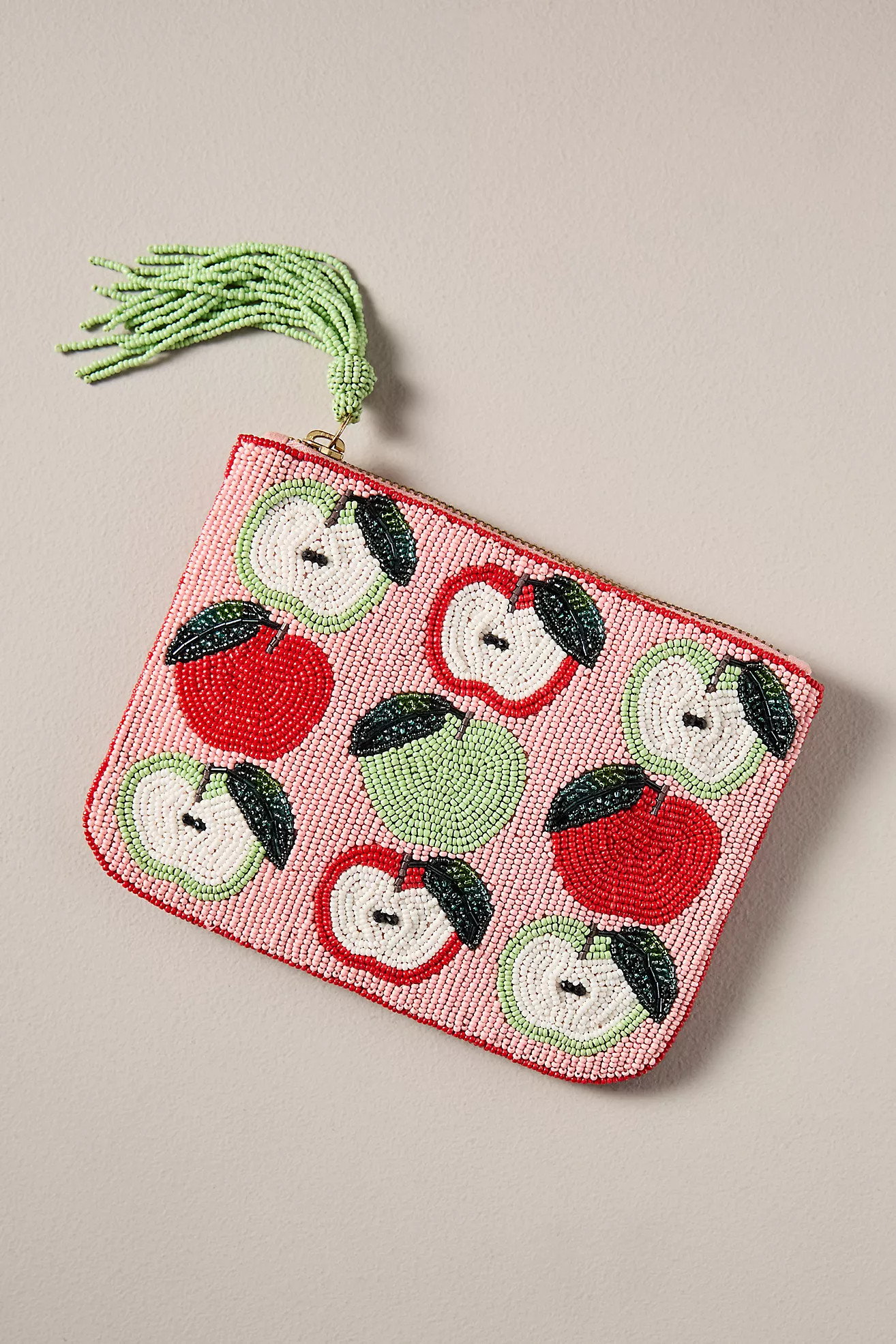 The Fiona Medium Beaded Pouch | Anthropologie (US)