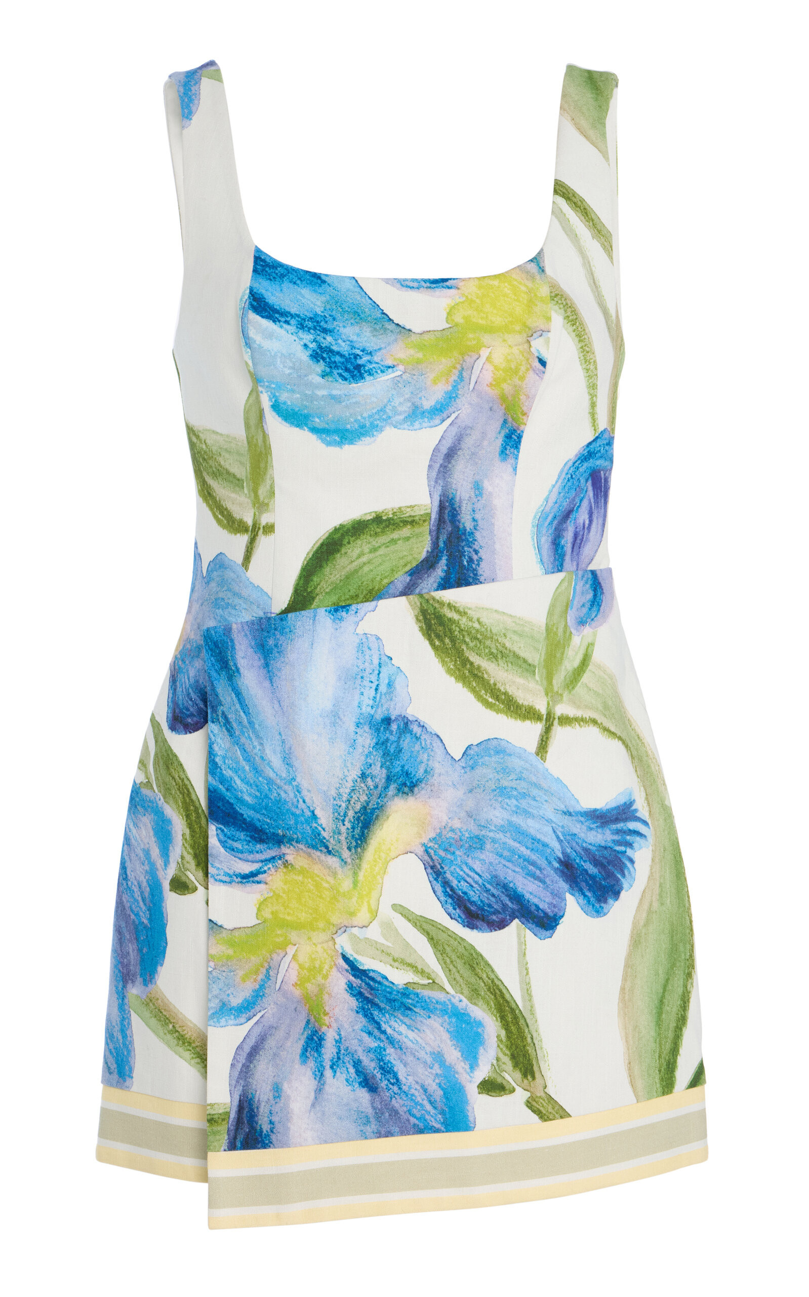 Significant Other - Exclusive Yarah Floral-Printed Cotton Mini Dress - White - US 10 - Moda Operandi | Moda Operandi (Global)