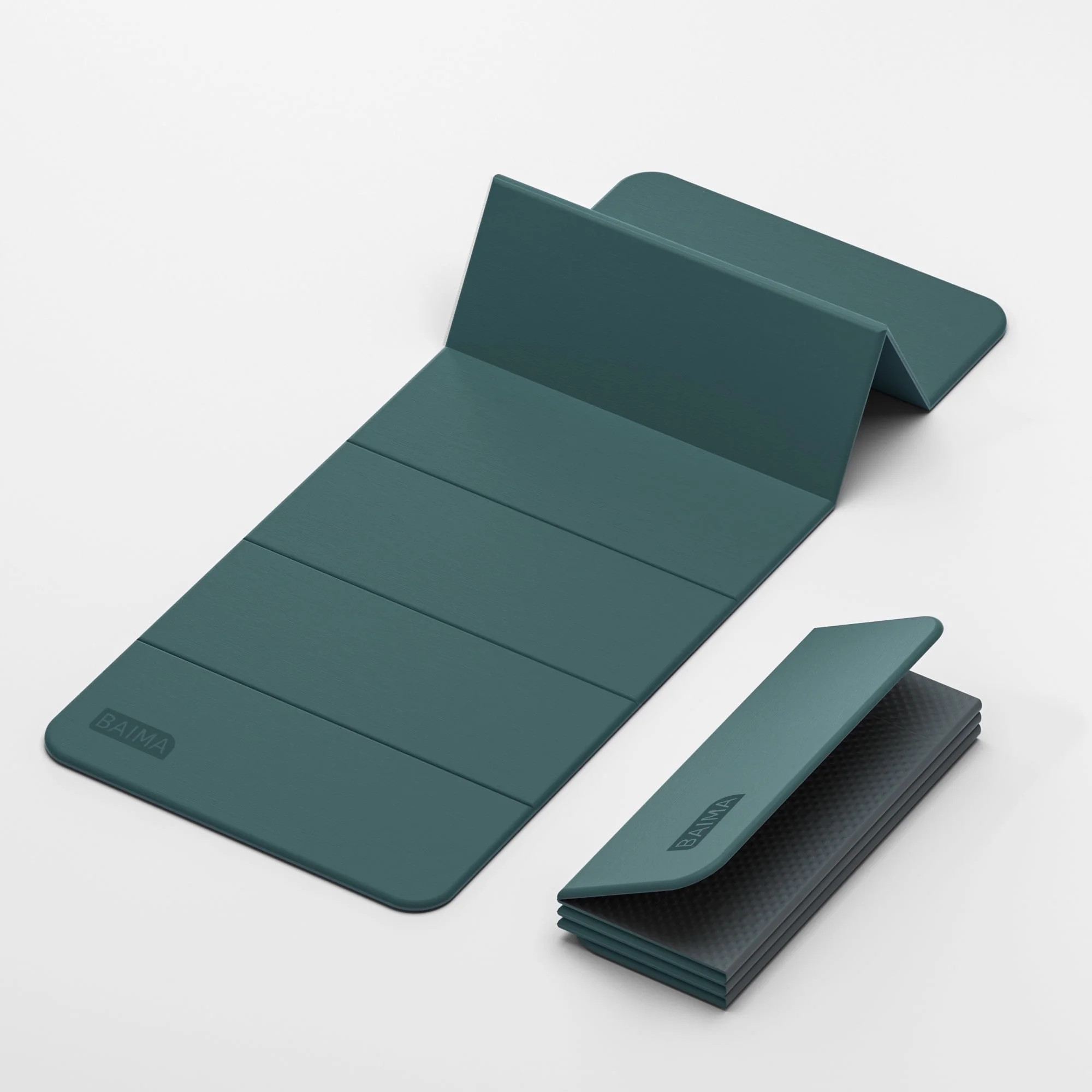 BAIMA Travel Yoga Mat 8 mm Thick, Multicolor Workout Mats for Home Gym,Portable for Camping or Tr... | Walmart (US)