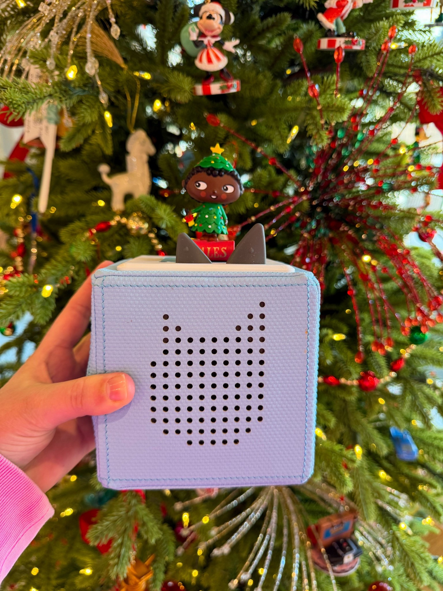 If you have a toddler and don't have a Toniebox, let me influence you. 🎁

This toy helps reduce screen time, travels well, and has the option to add headphones! 👏🏼

You pick and choose the characters and stories. As a borderline helicopter parent, anytime you can control what your child consumes is a good thing (in my opinion). 

Here is a round up or our favorite holiday Tonies.

#LTKKids #LTKGiftGuide #LTKHoliday