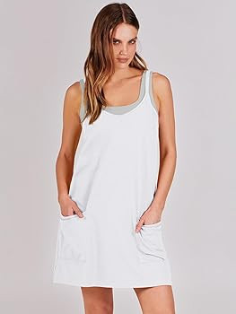 ANRABESS Women Athletic Dress Summer Tennis Workout Active Sports Mini Romper Dress Built in Shor... | Amazon (US)