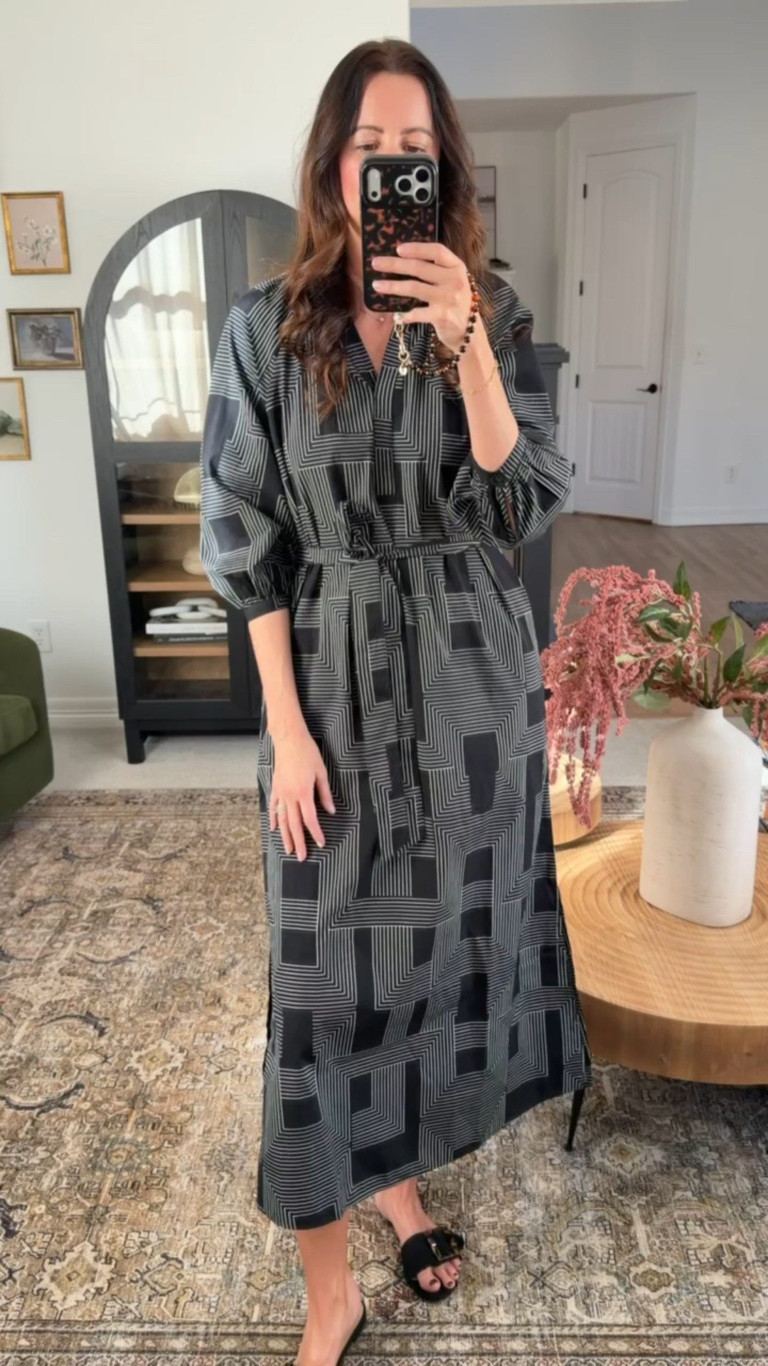 This long sleeve, belted maxi dress is perfect to wear on a beach vacation! I am wearing the XXS/XS size. 

#LTKTall #LTKootd #LTKTravel
