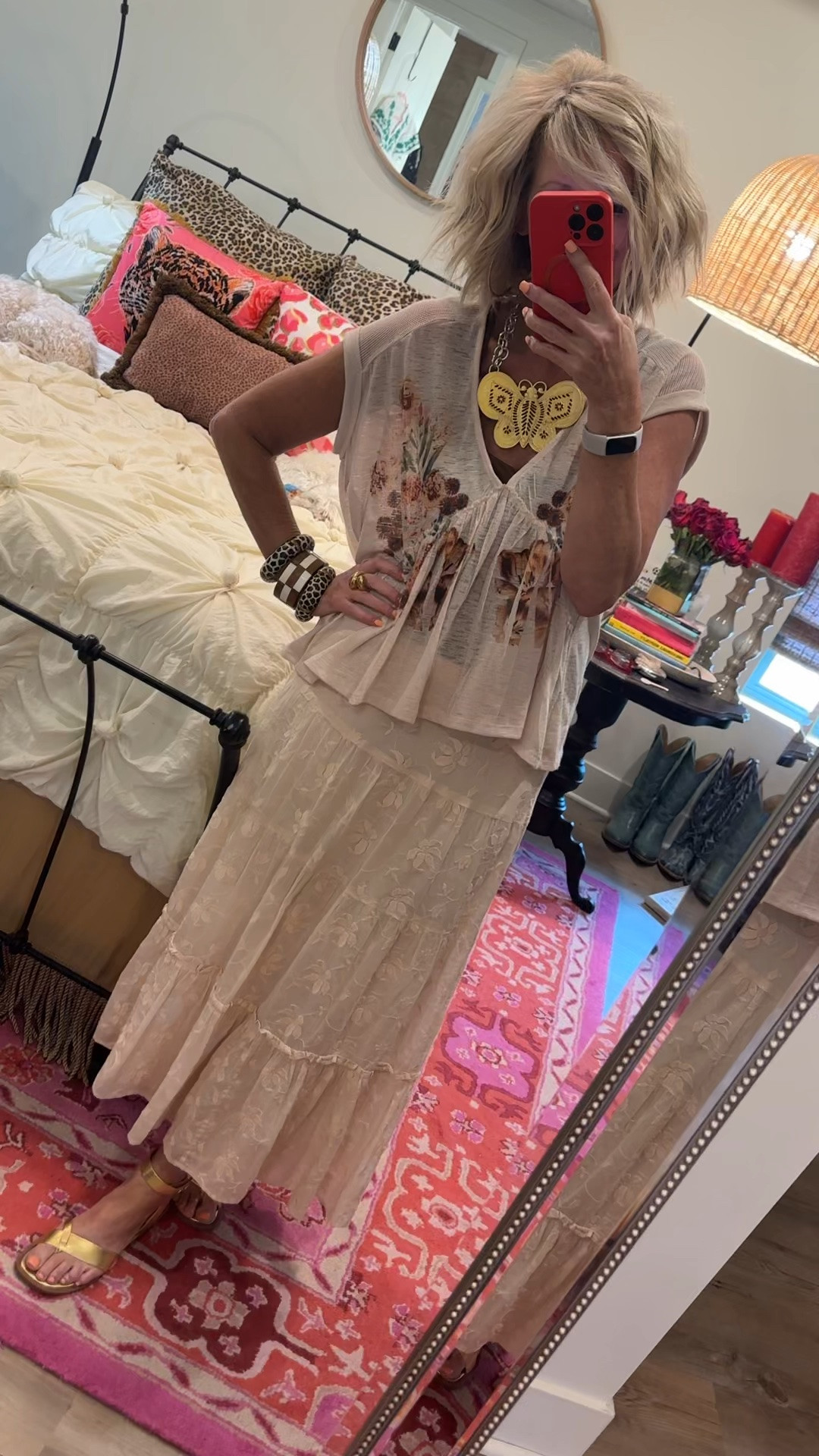 OOTD & Night
Inspired by the Three Bird Nest boho look linked here! 

Message me on Instagram for my butterfly necklace! Melanie.rae.miller

#LTKootd #LTKgrwm #LTKWorkwear