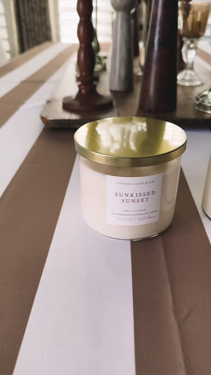 I spent the weekend redecorating some spaces, stopped by my favorite vintage shop and received some happy mails from @coppercandleco  and  when I thought @coppercandleco candles couldn’t get any better, Annie blows me away with the summer collection! 

The southern summer is my favorite with notes of Baja cactus blossom, sparkling citrus and warm vanilla rum 

Sun-kissed sunset is also wonderful leaving your home smelling like orange, citrus, sweet mango, berries and earthy tones all combined in one beautiful jar. 

All of Annie’s candles toxin free, soy based and made to order

Use code STEPHANIE15 for 15% off your order 

Candles, summer scents, soy candles, homemade, small business 

#coppercandleco #candles #homemadecandles #summercandles