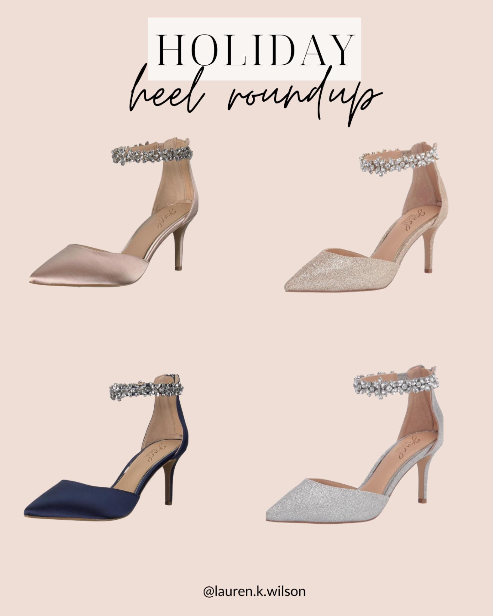 Holiday heels, rhinestone, glitter, embellished, pointed toe, Christmas, holiday fashion, 

#LTKshoecrush #LTKHoliday #LTKSeasonal