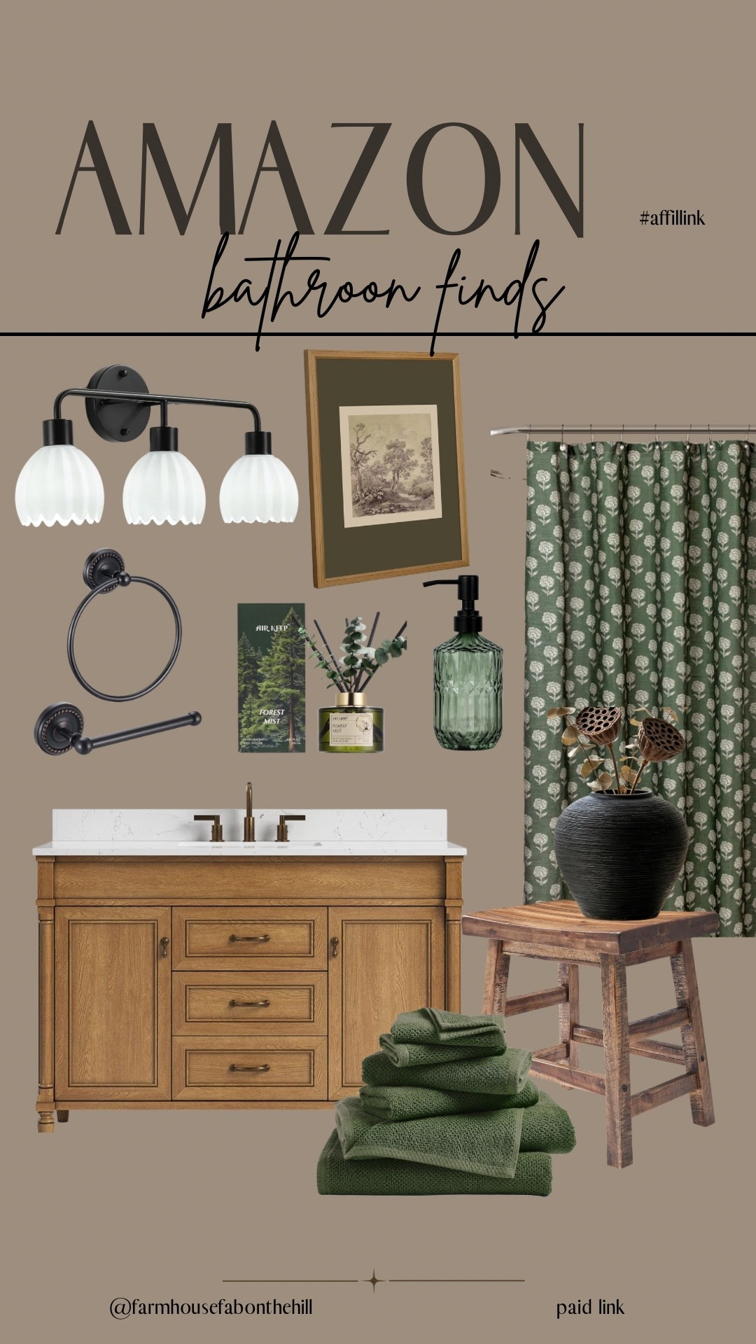 Amazon- bathroom finds for an easy, stylish and affordable refresh

#LTKHome #LTKSaleAlert