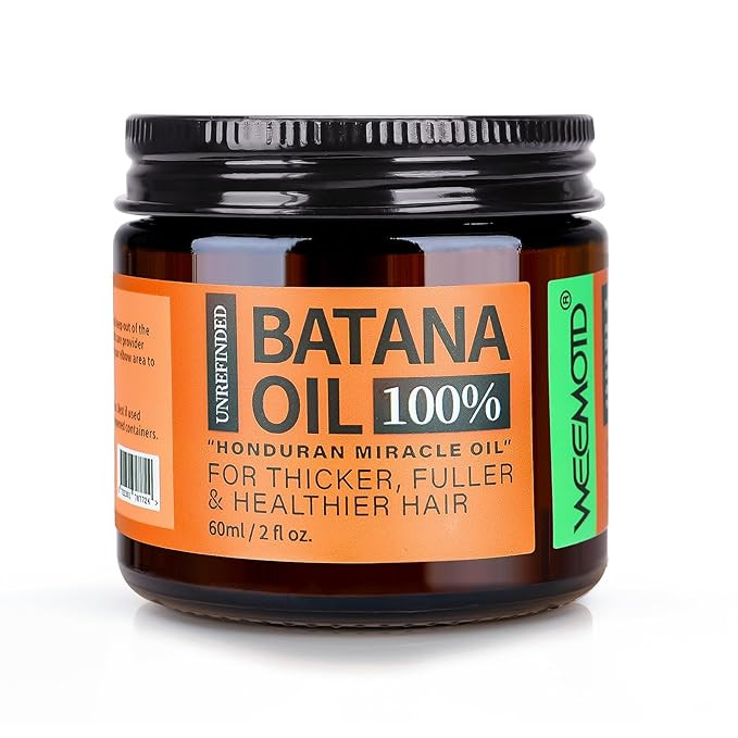 WEEMOTD 100% Raw Batana Oil for Hair, Unrefined Conditioning Hair & Scalp Oil from Honduras, Mois... | Amazon (US)