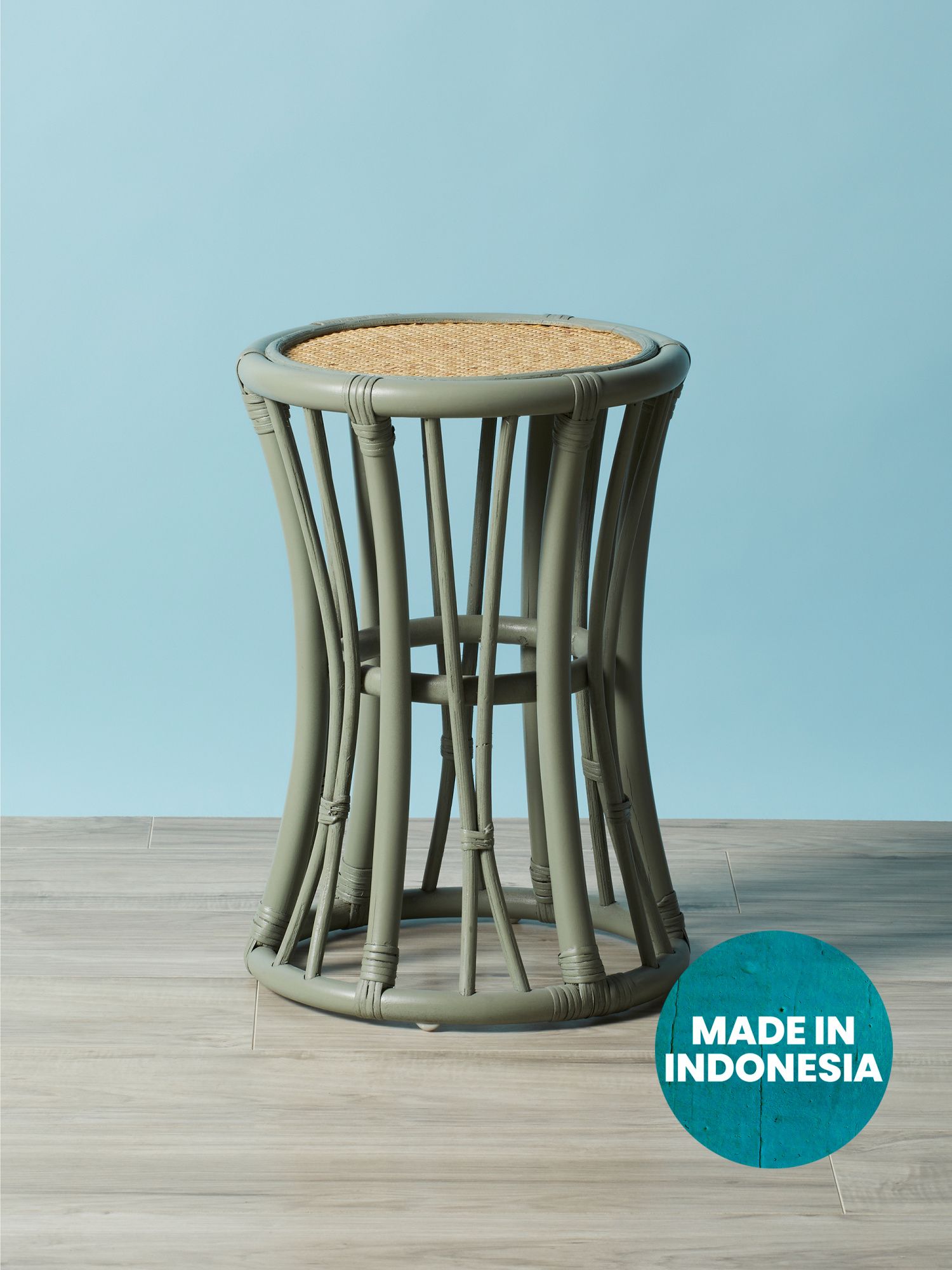 19in Rattan Side Table | Accent Furniture | HomeGoods | HomeGoods