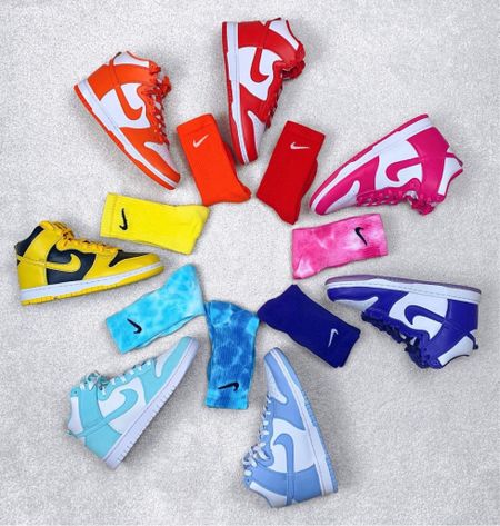 Colorful Nike Dunk High rotation 🌈👟

#LTKfindsunder100 #LTKshoecrush #LTKsalealert