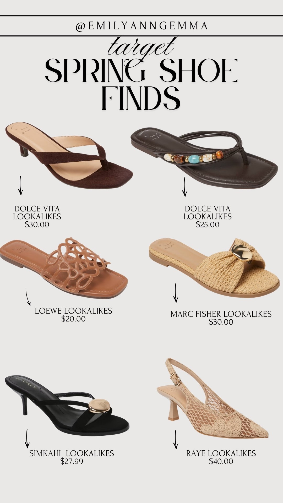 Target spring shoe finds! All under $40!! 

Target finds, Target fashion, Spring sandals, Spring shoes, Spring outfits, Spring fashion, Shoe alert, Sale alert, Emily Ann Gemma

#LTKSaleAlert #LTKootd #LTKSeasonal

#LTKTravel #LTKSeasonal #LTKootd