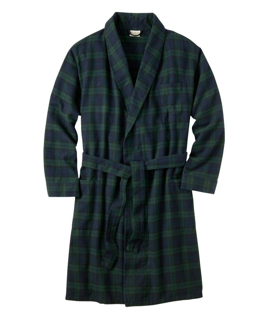 Men's Scotch Plaid Flannel Robe | L.L. Bean