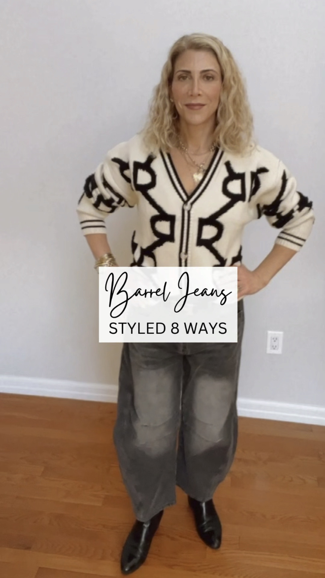 Love them or hate them, barrel jeans are a thing! But before you completely rule them out, I show you what to look for and how to style them so they are flattering. Head over to fountainof30.com to see my full post. 

#LTKover40 #LTKstyletip