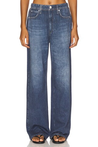 Miramar Terry Wide Leg Jeans in Petra | Revolve Clothing (Global)