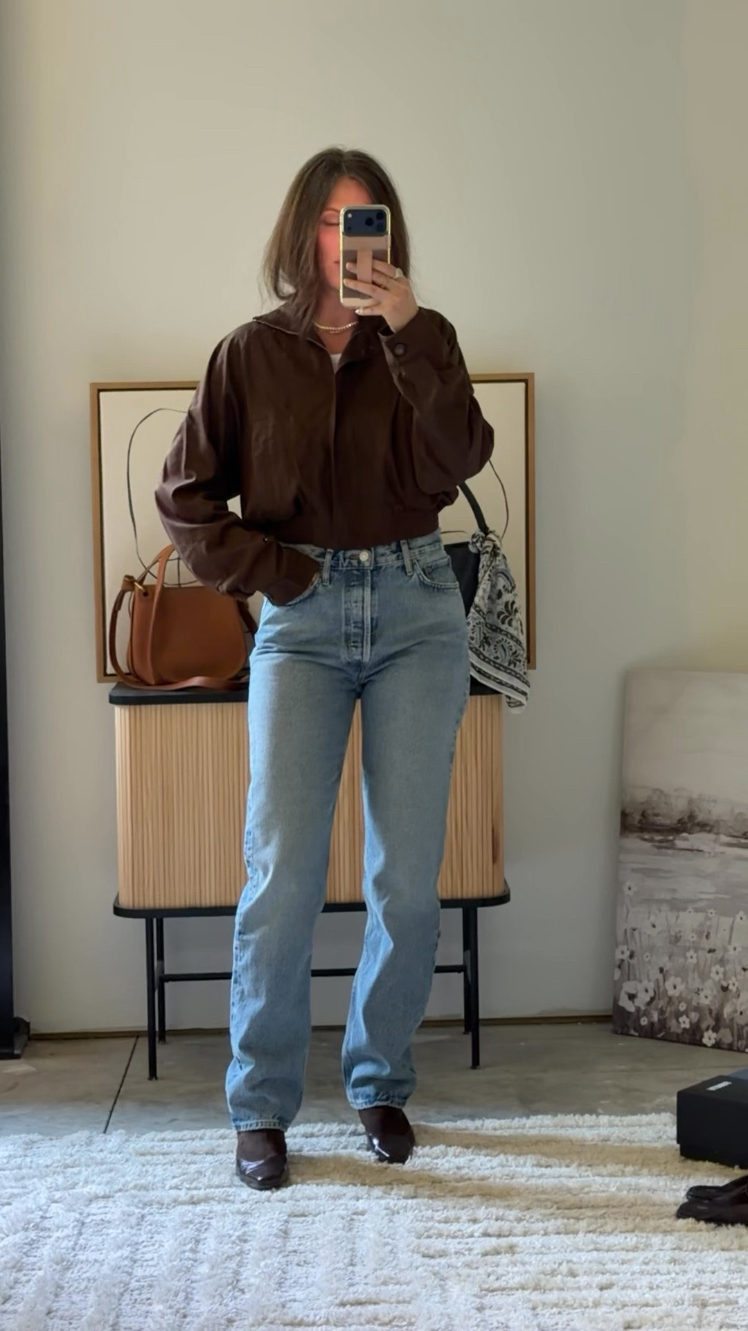Wearing the 27” jeans and small top

#LTKOver40 #LTKSeasonal #LTKootd