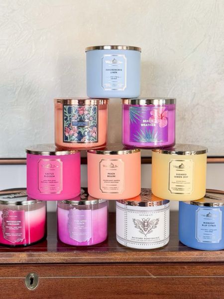 Don’t miss out on the B&BW 3-wick candle sale with the lowest prices of the year! It’s a great time to try out all kinds of different scents for summer. They make great gifts too! Plus free shipping today only on $50+ purchases. home decor gift idea teacher gift hostess gift summer scent

#LTKhome #LTKfindsunder50 #LTKsalealert

#LTKHome #LTKFindsUnder50 #LTKSaleAlert
