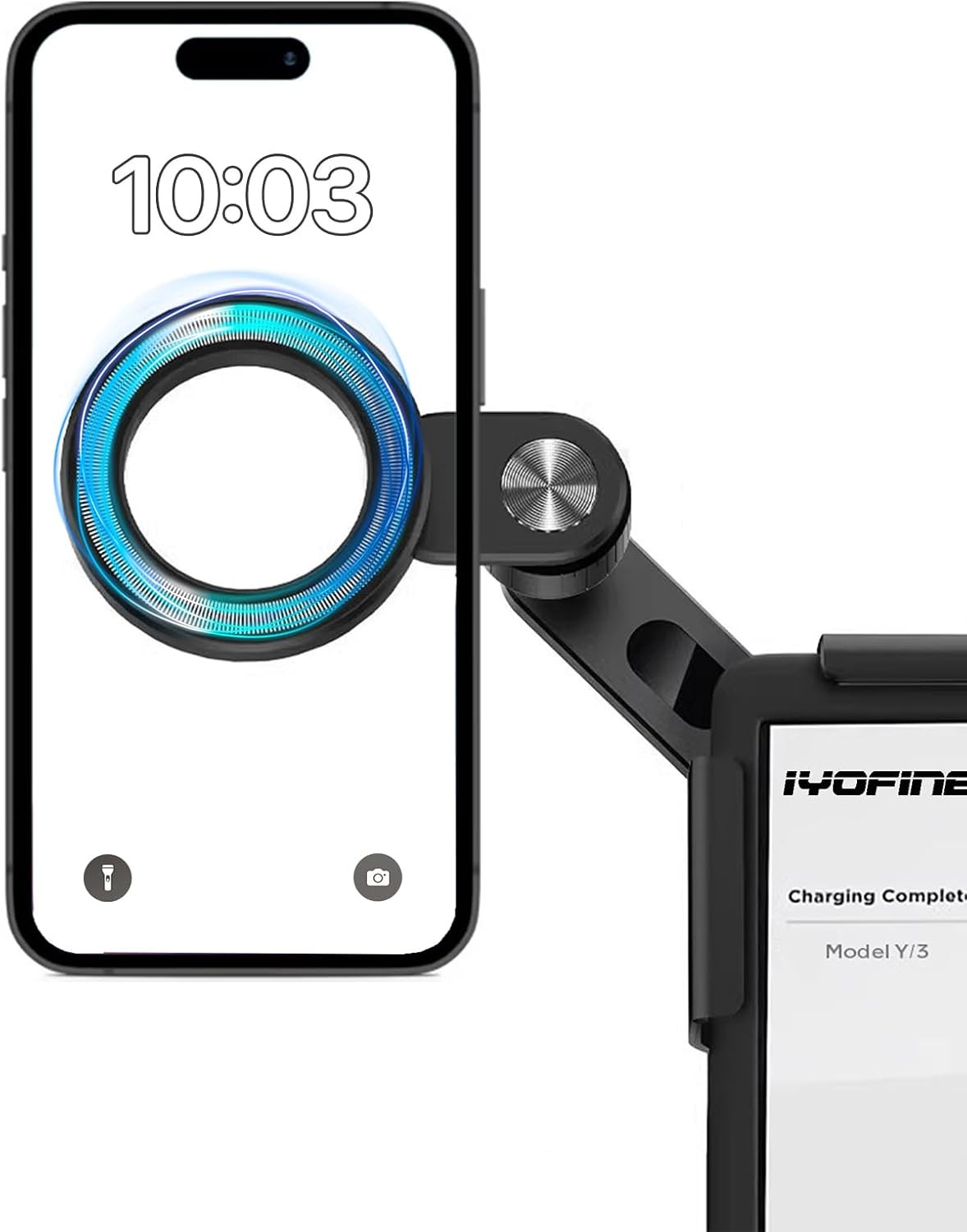 Phone Mount for Tesla Model y Accessories 2024, No Glue Required, for MagSafe Magnetic Car Dash P... | Amazon (US)