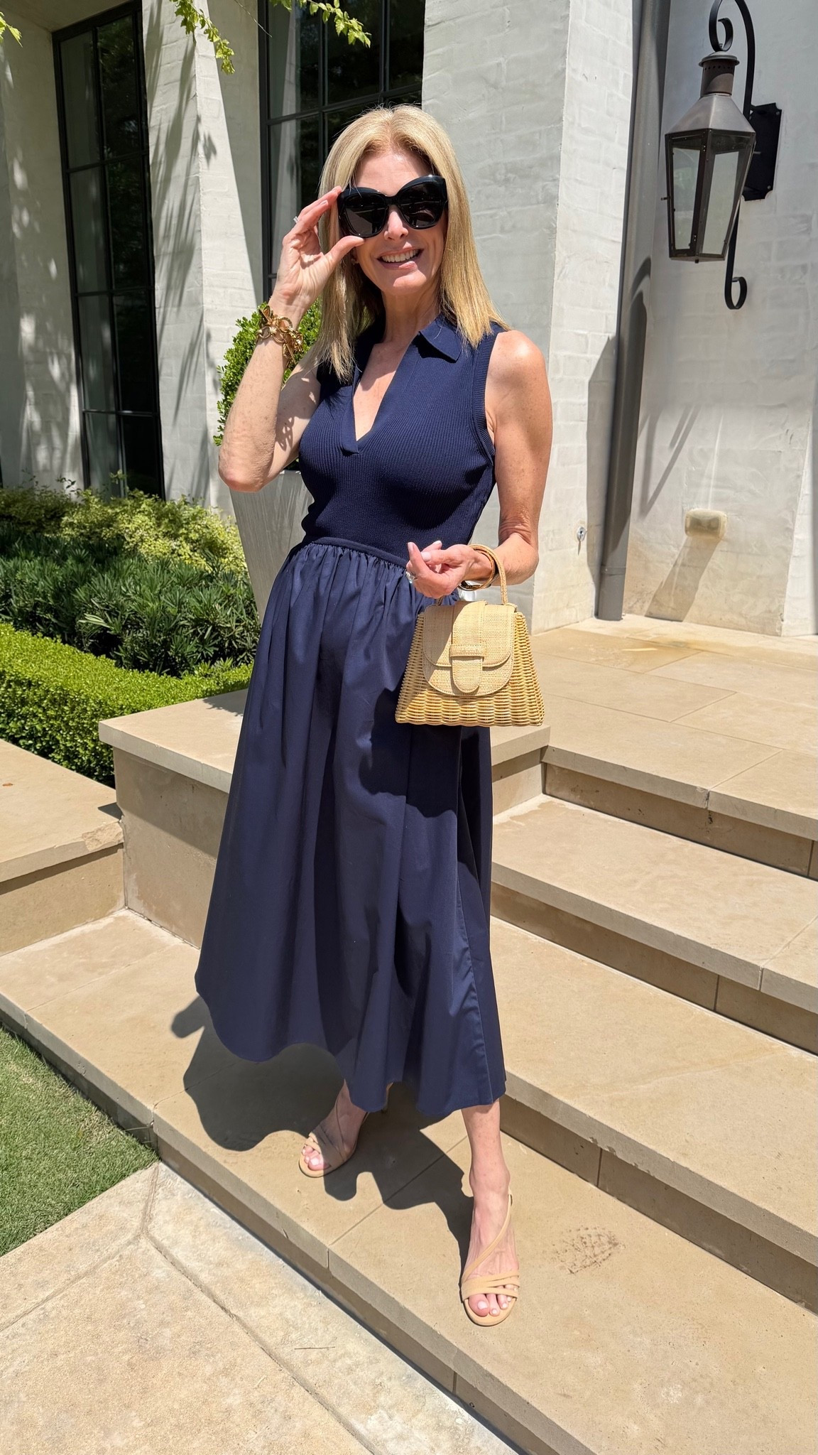 Loving this mixed media dress for summertime! Size S

#LTKSeasonal #LTKOver40 #LTKootd