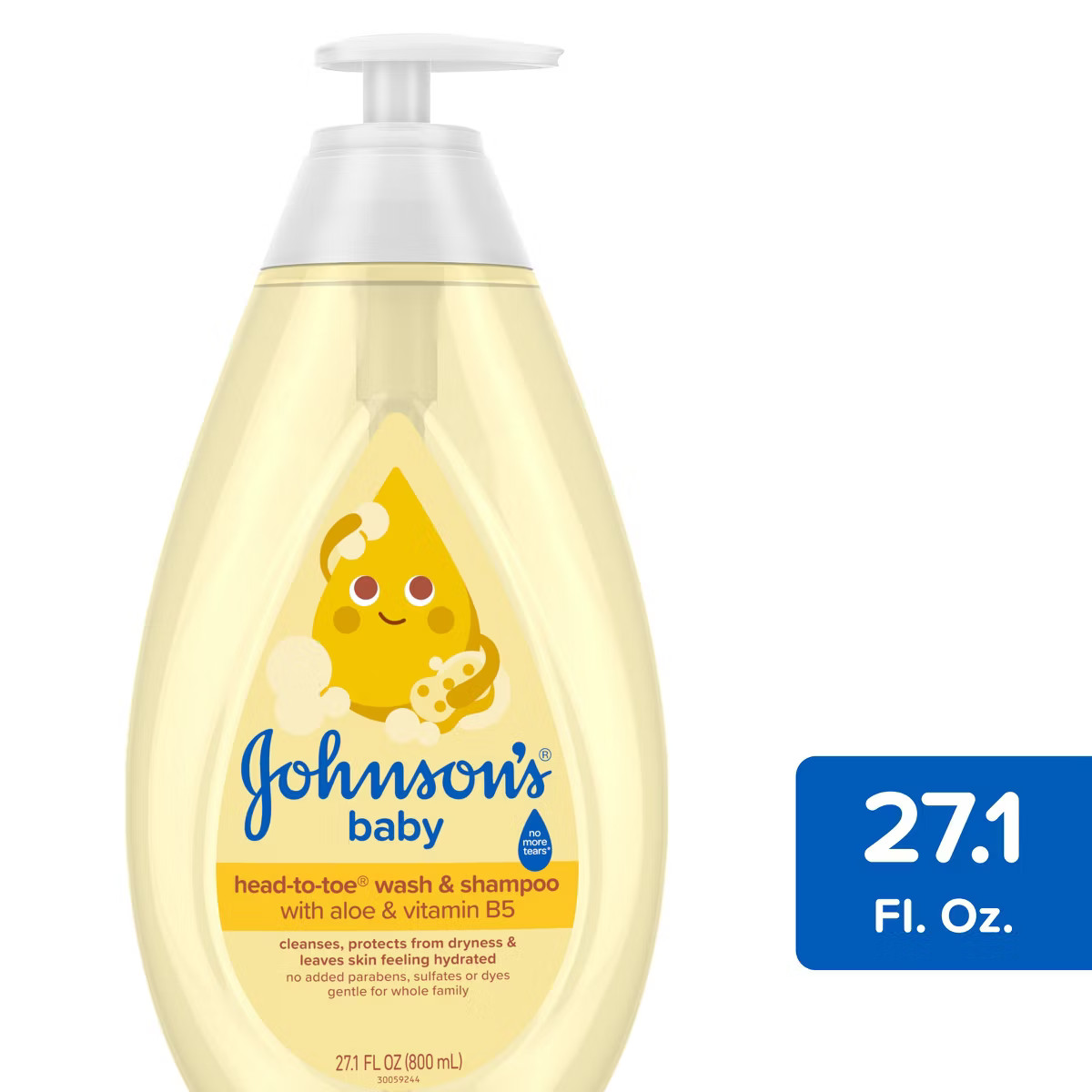 Johnson's Head-To-Toe Gentle Baby Body Wash & Shampoo For Sensitive Skin - 27.1 fl oz | Target