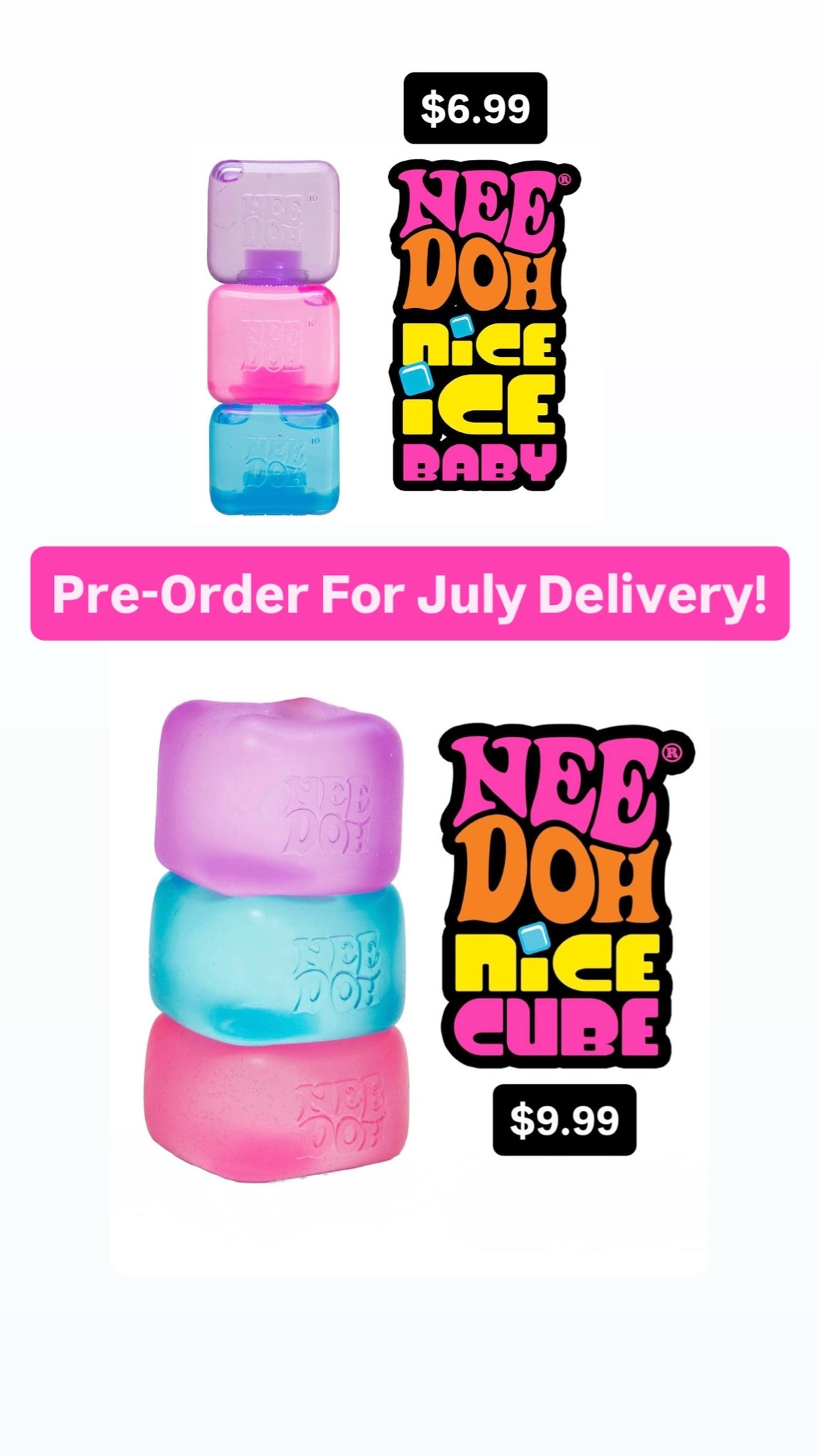 NeeDoh Nice Cubes now available with July ship date!

#LTKKids #LTKmomlife #LTKselfcare