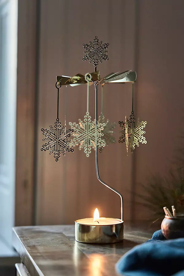 Starry Rotary Candle | Anthropologie (US)