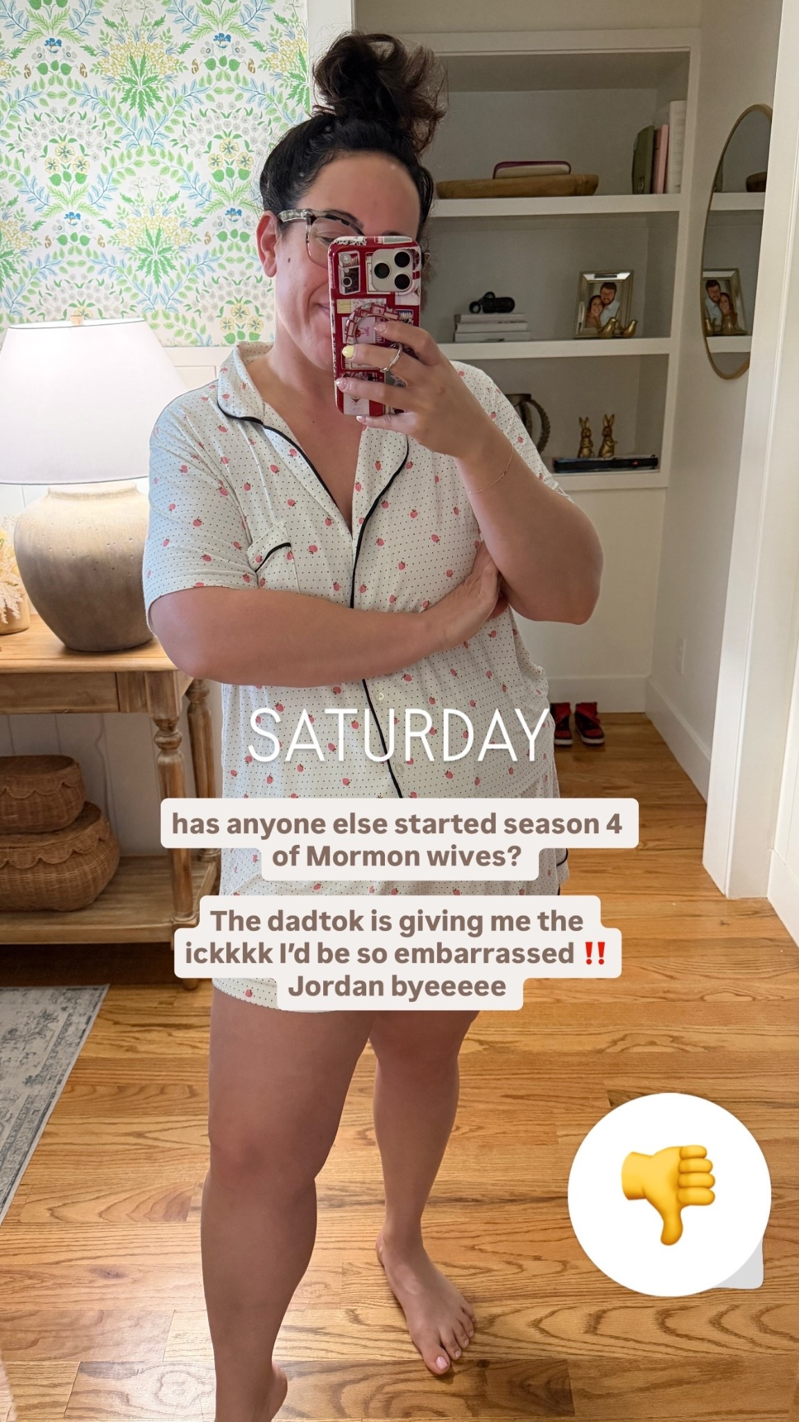 SATURDAY  has anyone else started season 4 of Mormon wives? 

The dadtok is giving me the ickkkk I’d be so embarrassed ‼️ Jordan byeeeee