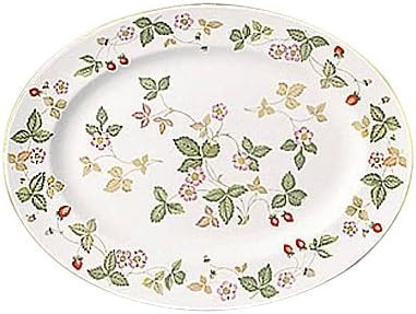 Wedgwood Wild Strawberry Beaker Delphi, Oval Platter 13.75” | Amazon (UK)