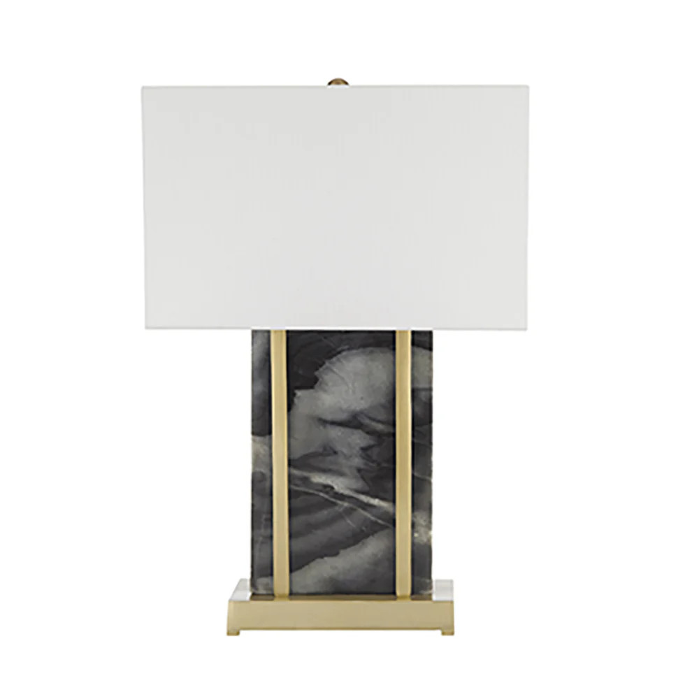 Black Marble Lamp | Modern Locke