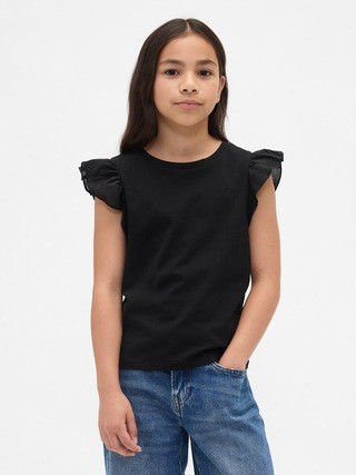 Kids Flutter-Sleeve T-Shirt | Gap (US)