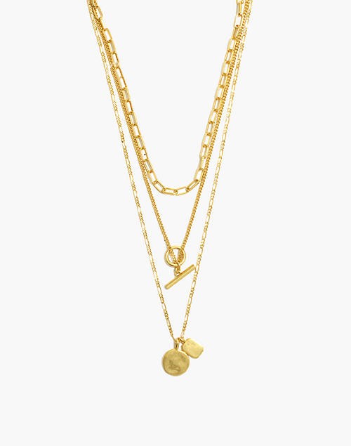 Toggle Chain Necklace Set | Madewell