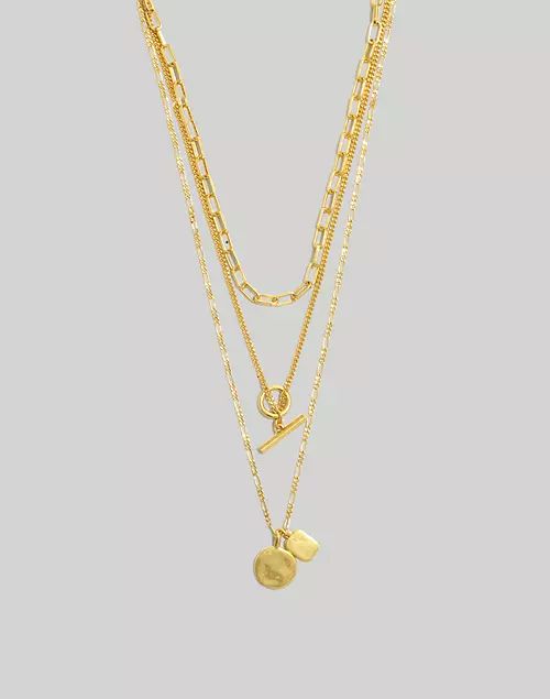 Toggle Chain Necklace Set | Madewell