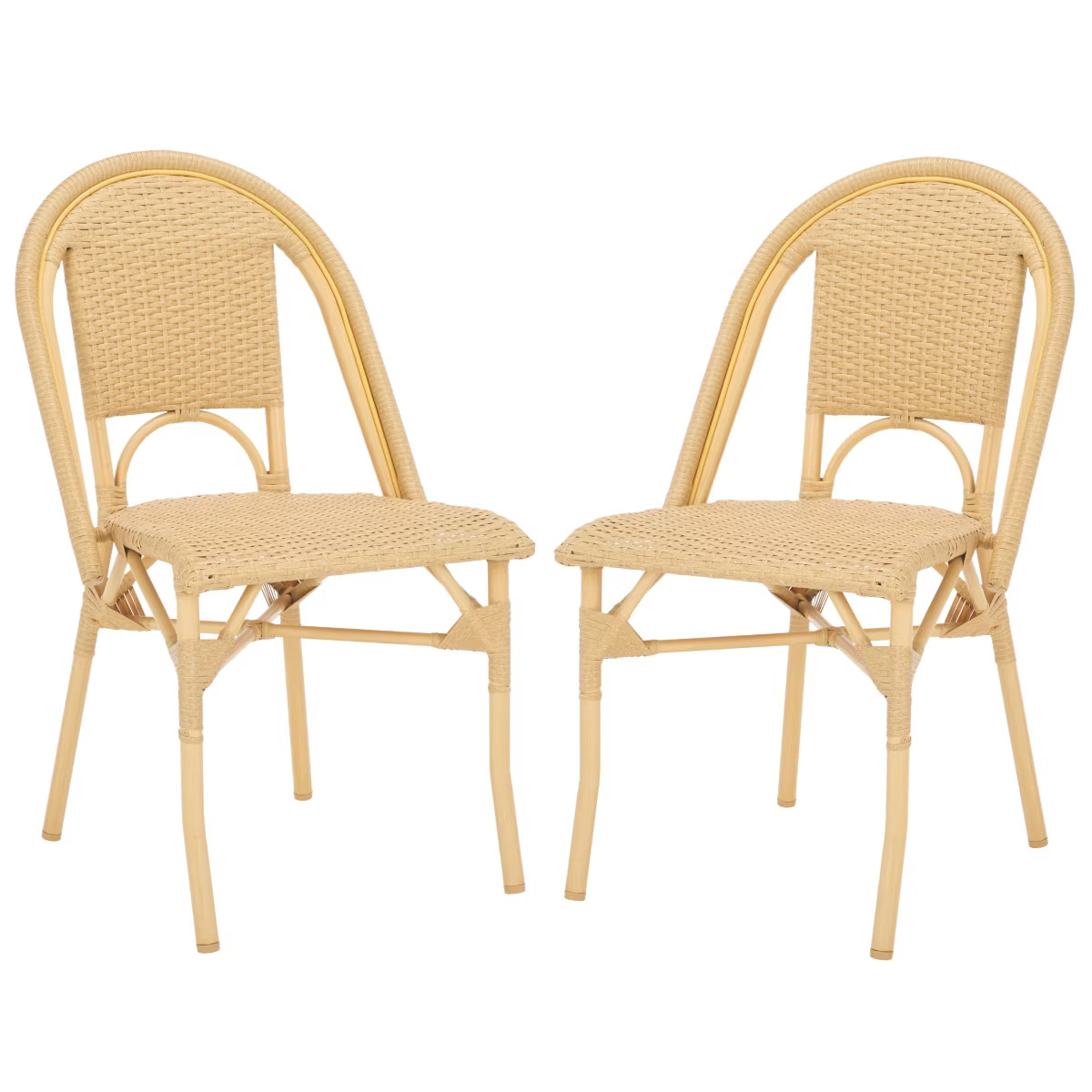 Torino Side Chair Indoor/Outdoor (Set Of 2) - Safavieh | Target