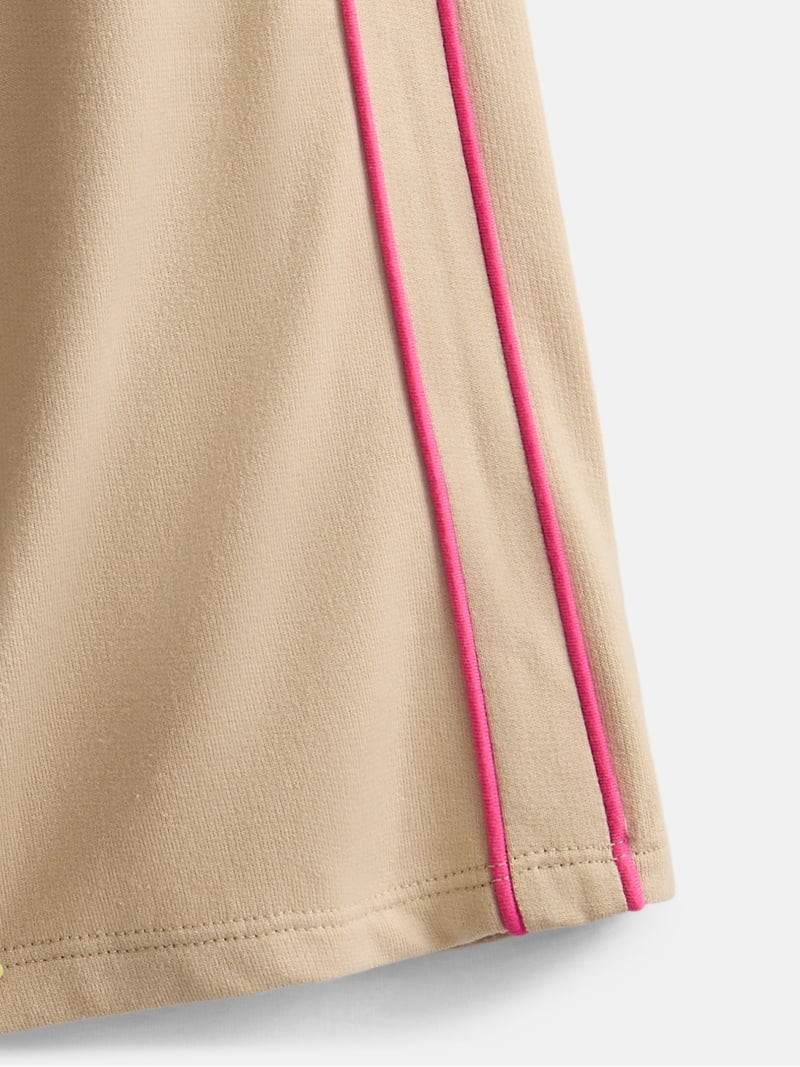 Wonder Nation Toddler Girls Track Pants with Bows, Sizes 18M-5T | Walmart (US)