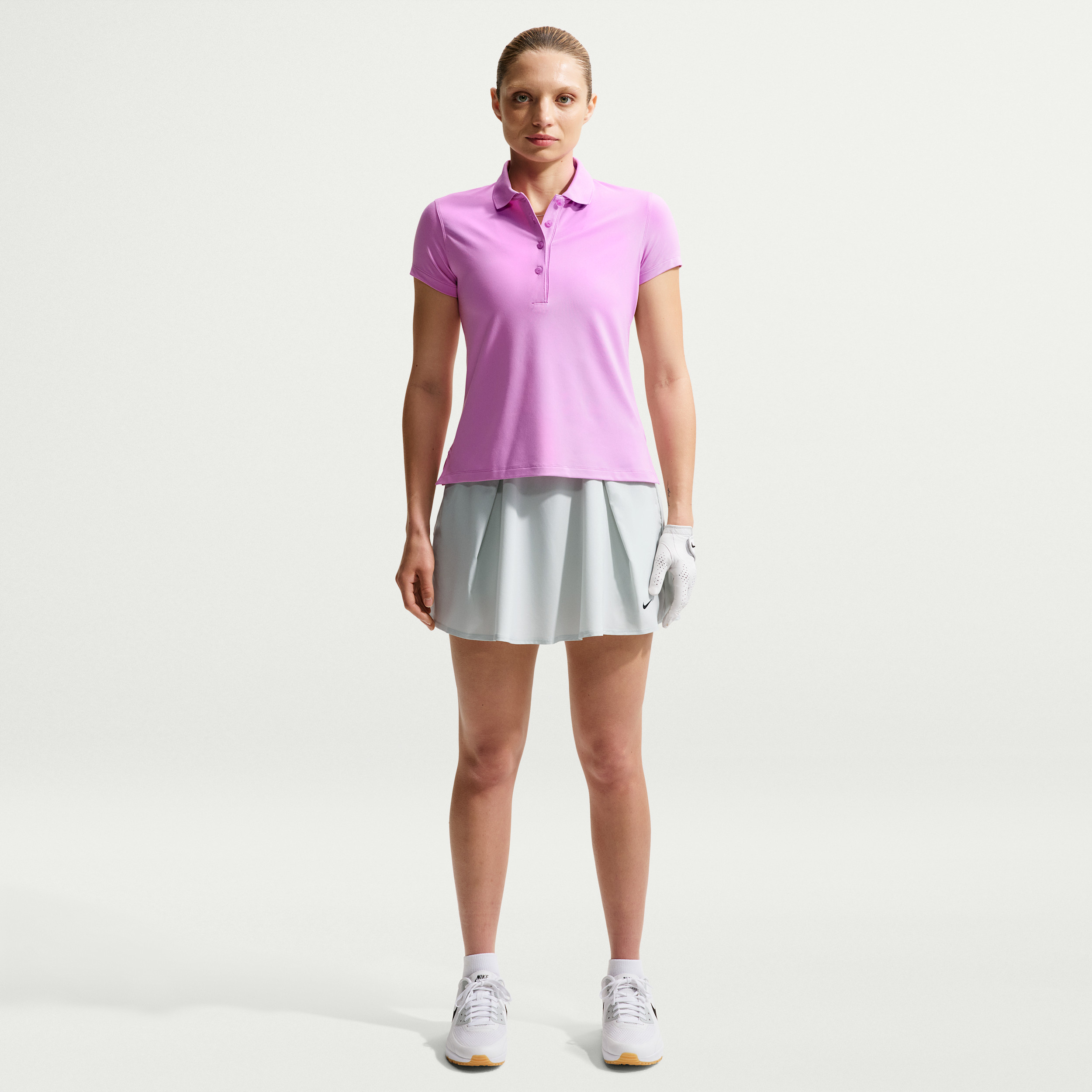 Nike Women's Golf Club Dri-FIT Flouncy Golf Skirt in Grey | IH0515-034 | Nike (US)
