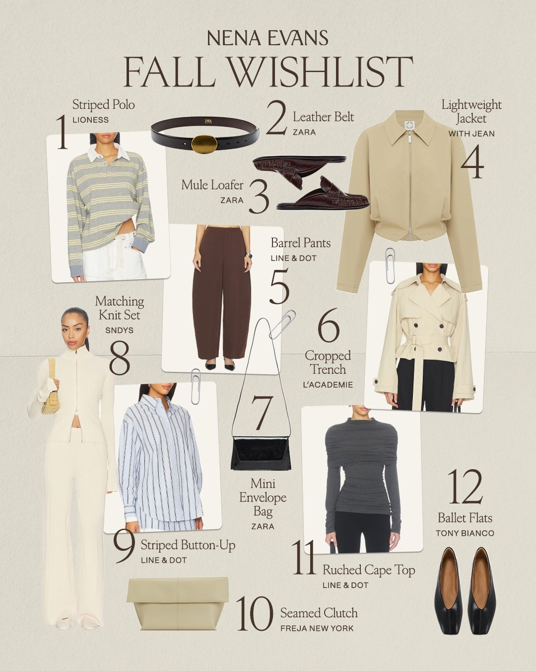 On my fall wishlist 🍂🍁

fall fashion, fall outfits, autumn outfits, date night outfits, dinner outfits, fall jacket, fall shoes, fall accessories, revolve favorites, Zara finds
