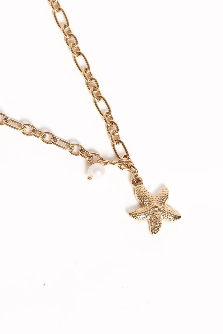 Cassia Necklace - Gold | Petal & Pup (US)