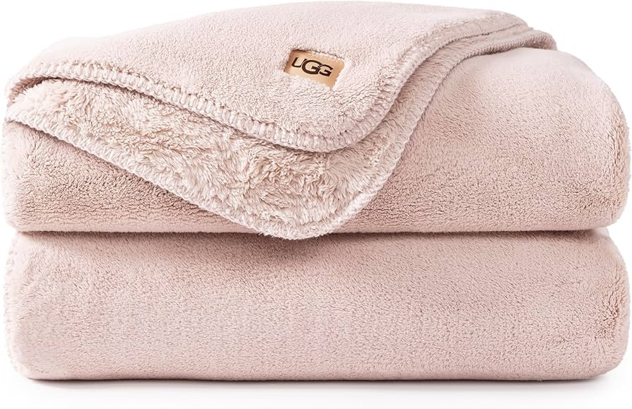 UGG Whitecap Plush Throw Blanket Fleece Soft Warm Throw for Bed or Chair, Luxury Bedroom Decor, H... | Amazon (US)