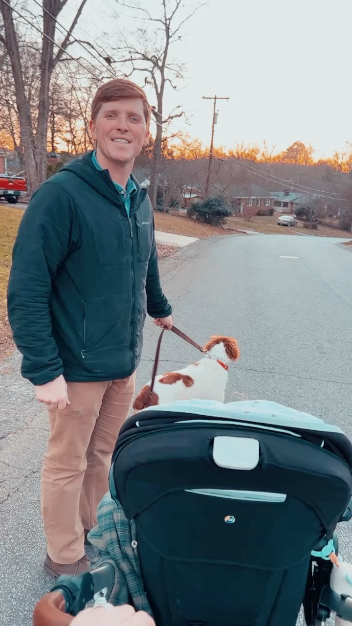 chilly winter evening sunset stroll around our cutie neighborhood with my boys 👼🏼🫶🏽🐶🤍

#LTKfamily #LTKbaby #LTKhome