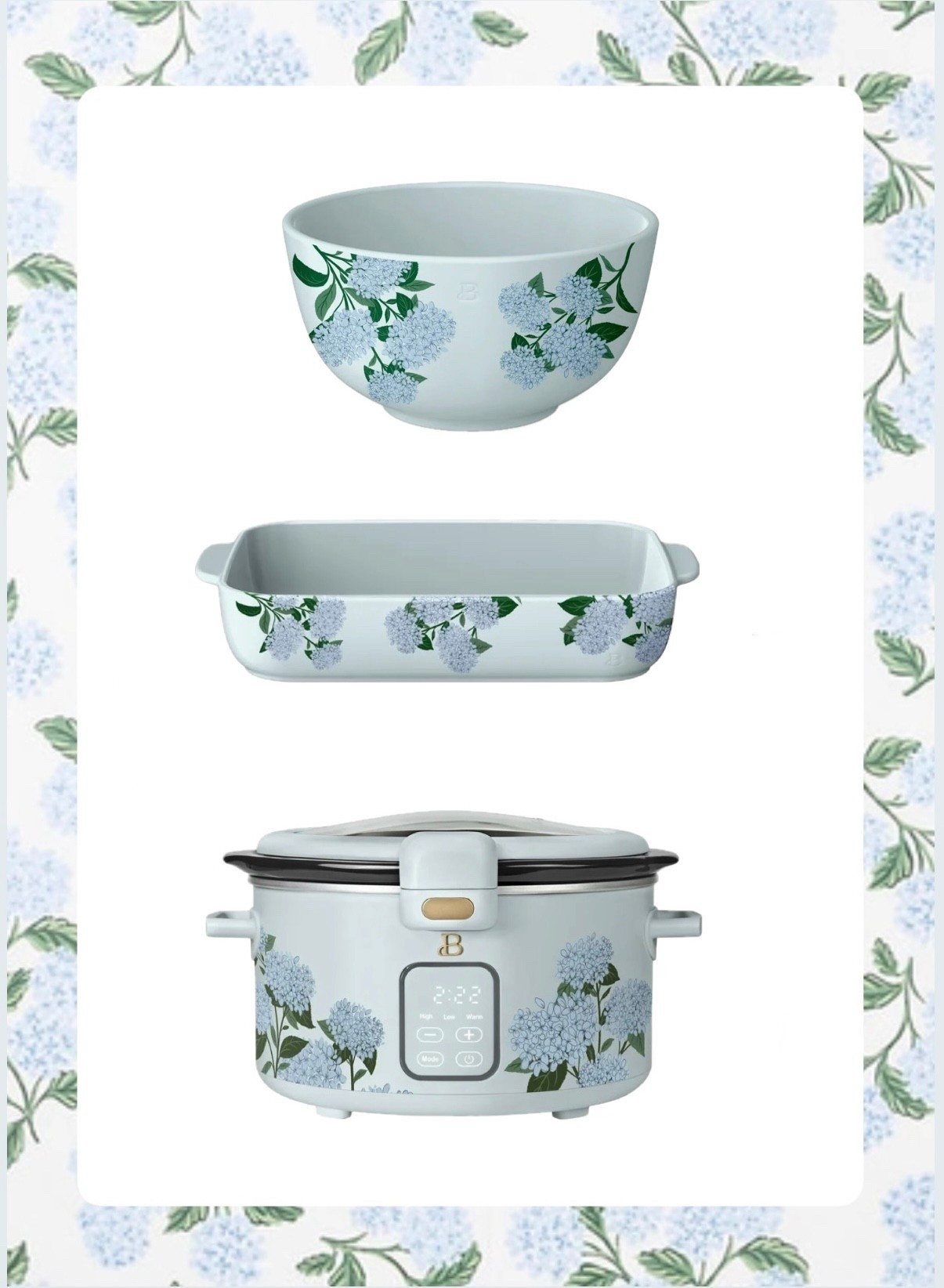 New hydrangea pattern 😍