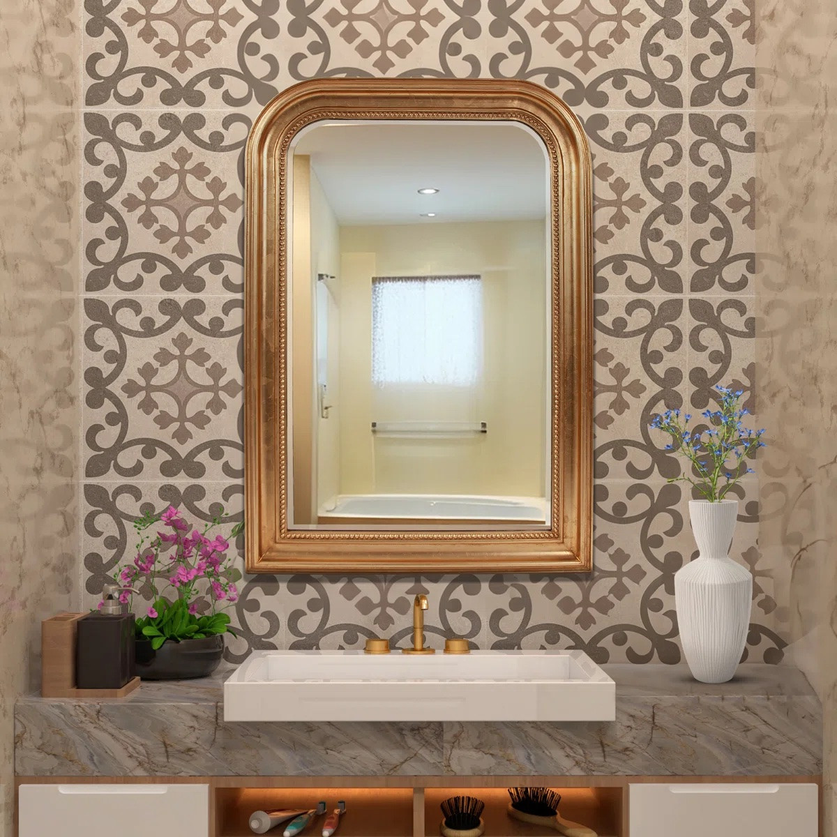 Gorgeous, classic French style gold mirror gets great reviews and is on flash sale - under $400! for Labor Day!

Home decor, wall mirror, wall decor

#LTKHome
