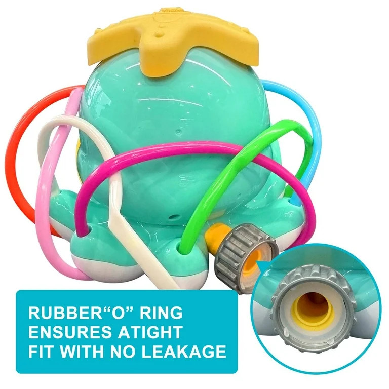 Outdoor Water Sprinkler for Kids and Toddlers, Summer Backyard Spray Toys with 8 Wiggle Tubes, At... | Walmart (US)